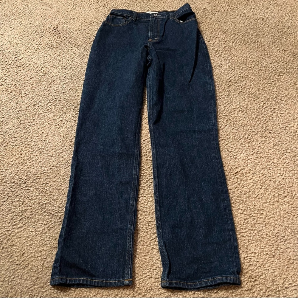 Abercrombie & Fitch The 90’s Straight Ultra High Rise Jeans Curve Love
